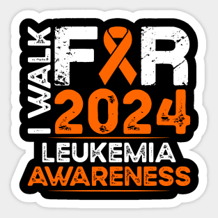 Leukemia Awareness 2024 Walk Sticker